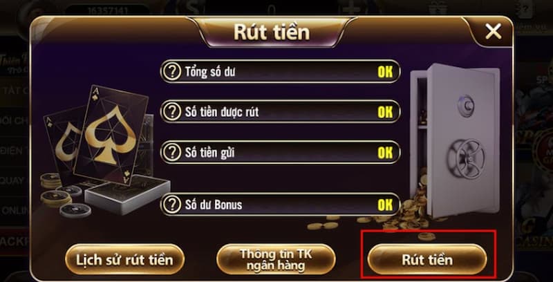 Hướng dẫn các bước rút tiền đơn giản tại hệ thống cổng game tdtc